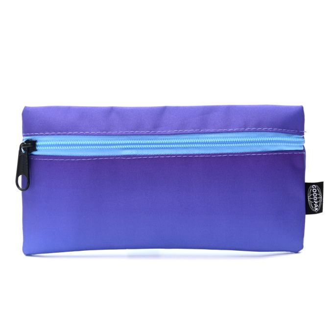 Cartuchera Goodpak print Degrade celeste 22x11.5 cm x1u.