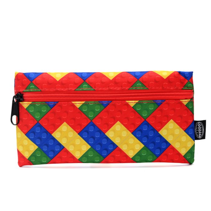Cartuchera Goodpak print Bloques 22x11.5 cm x1u.