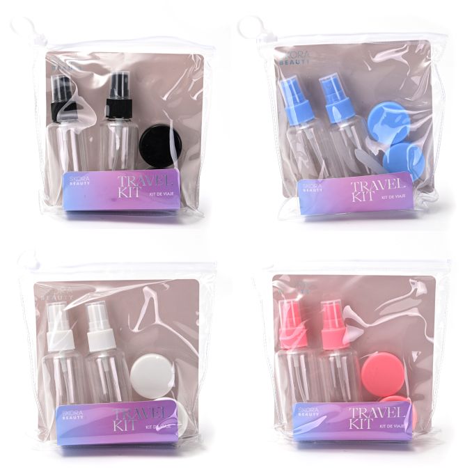 Kit de envases para rellenar x4u