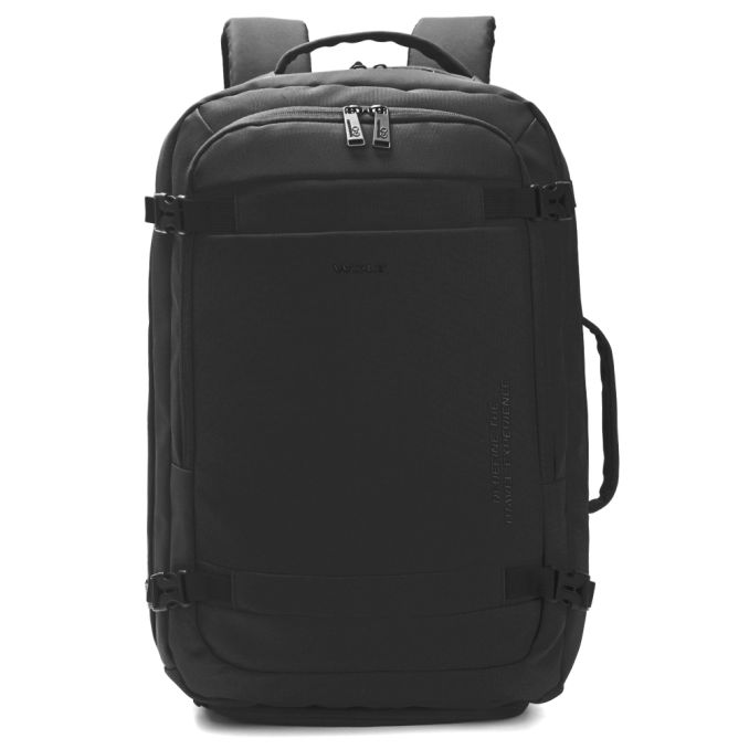Mochila Travel Go WDLT Negra 18 pulg compartimento acolchado portanotebook.expandible. bolsillo oc