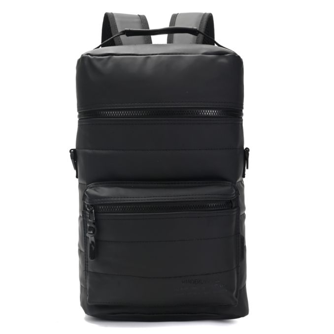 Mochila matero Go FF 38x25x12 con correas mochileras y cinta bandolera tela impermeable; x1u