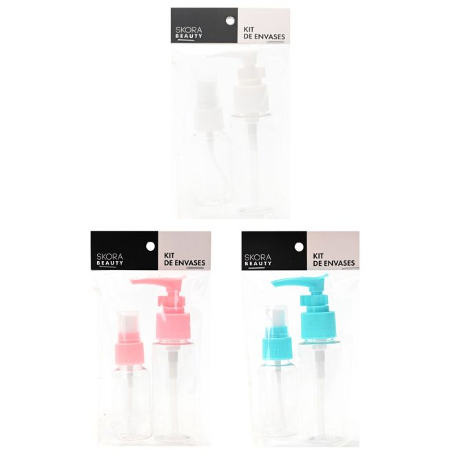 Kit de envases para rellenar x2u