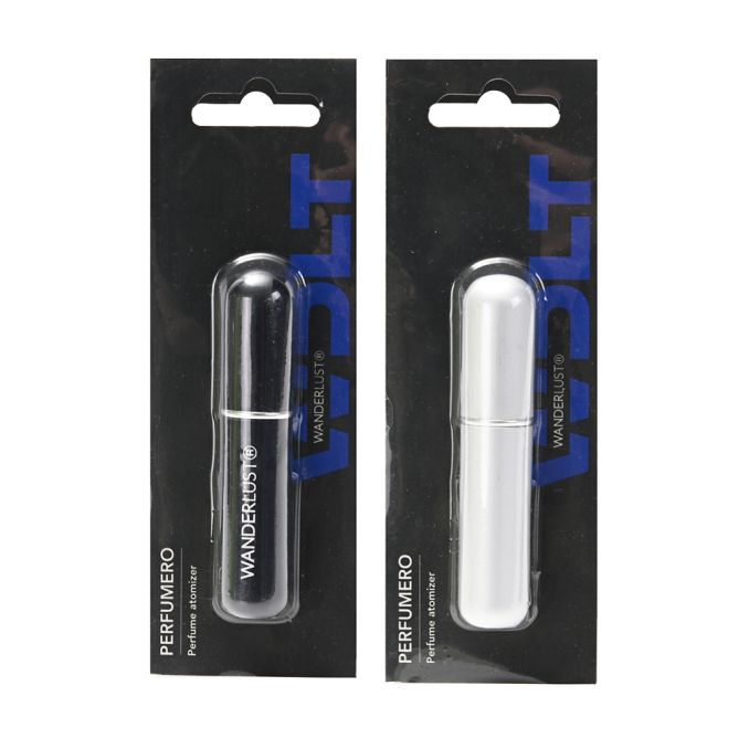 Atomizador de perfume recargable y portátil 8.1x1.7cm Wanderlust - x1u