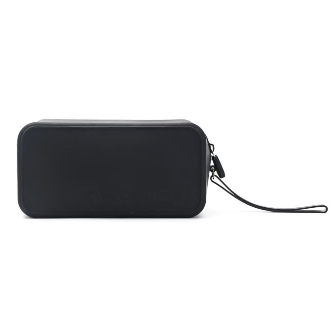 Neceser de viaje de silicona Negro Wanderlust 19x9.7x10cm - x1u