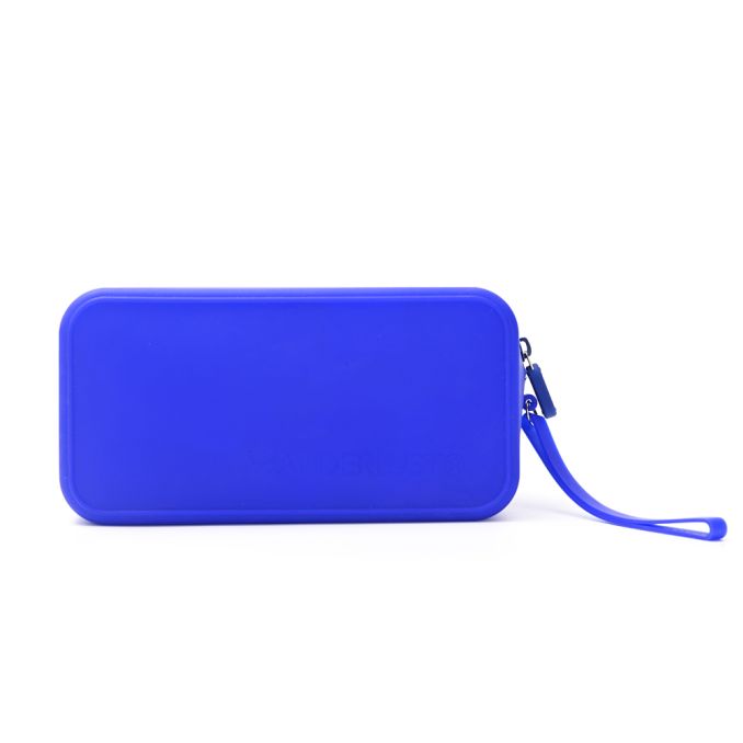 Neceser de viaje de silicona Azul Wanderlust 19x9.7x10cm - x1u