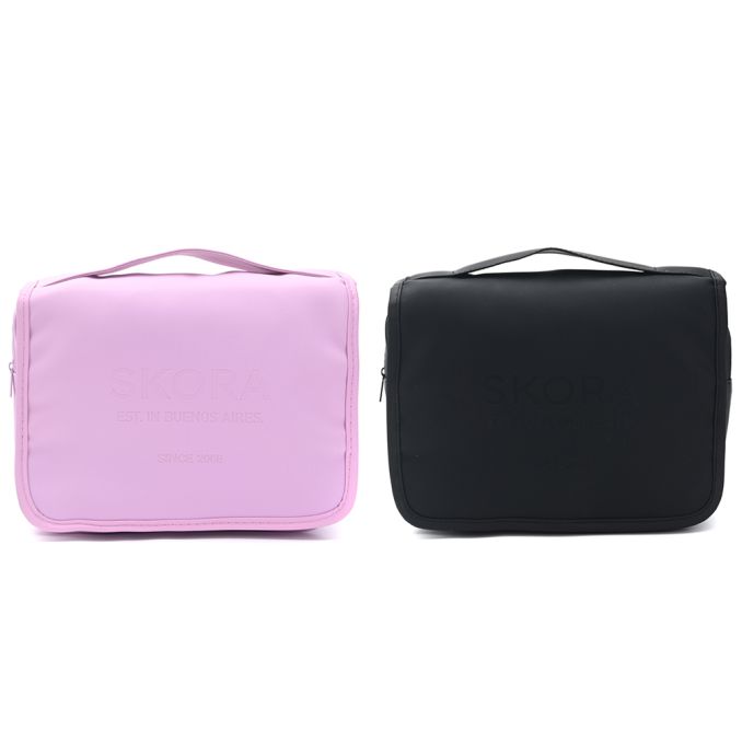 Portacosmetico con organizador interno 23x18x10cm x1 u