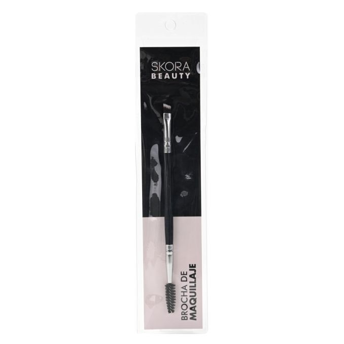 Brocha profesional dual para cejas x1u