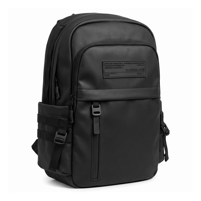 Morral Sling correa opcion mochila. Bolsillos frontales laterales y trasero. Bolsillo interno. WDL