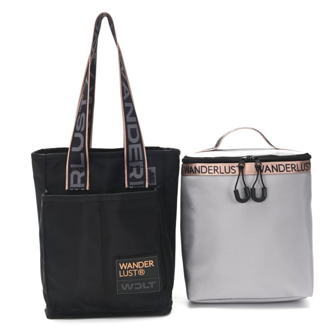 Bolso Matero con Cooler Bag desmontable CONSERVADORA: 26cm x 21cm x 9cm BOLSO: 26c x 20cm x 28cm x1