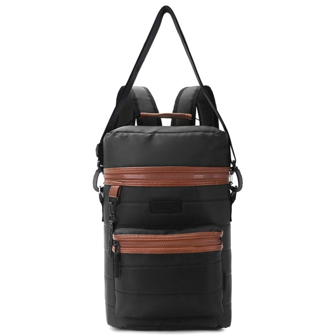 Mochila matero con portanotebook WDLT Urban Nobuk 38x25x12cm x1u