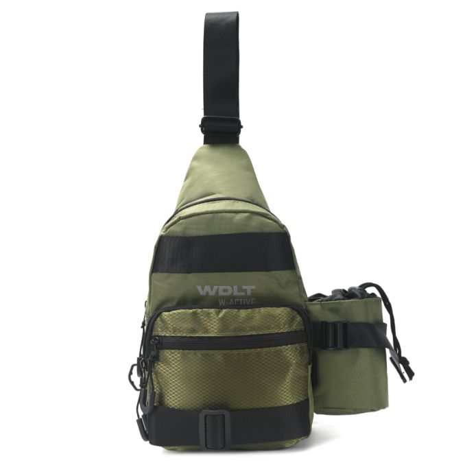 Morral Sling WDLT Active con portabotella termico 36x17x7cm x1u