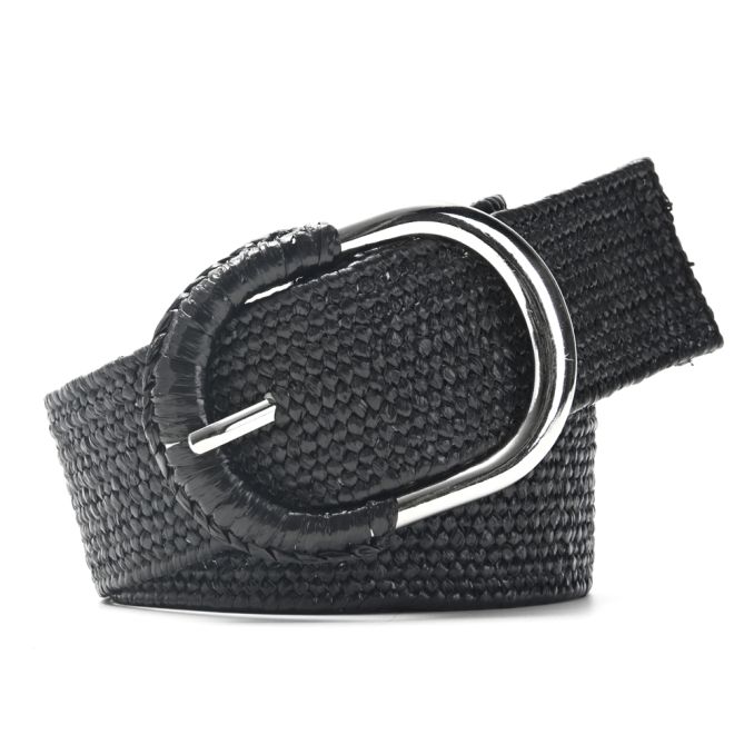 Cinto tejido SKR con hebilla oval 3.8cm x1u
