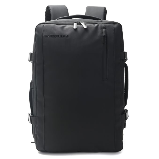 Mochila Travel WDLT Negro compartimento acolchado portanotebook 15,6 pulg, expandible,zapatero,corr