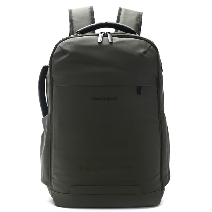 Mochila Maletin WDLT Army con bolsillo portanotebook, expandible,correa de sujecion de equipaje, bo