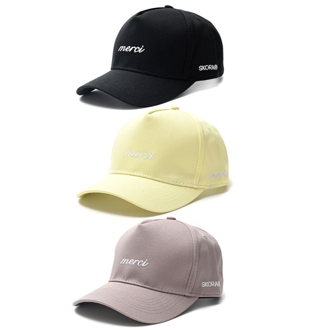 Gorro cap mujer bordada merci SKR x1u