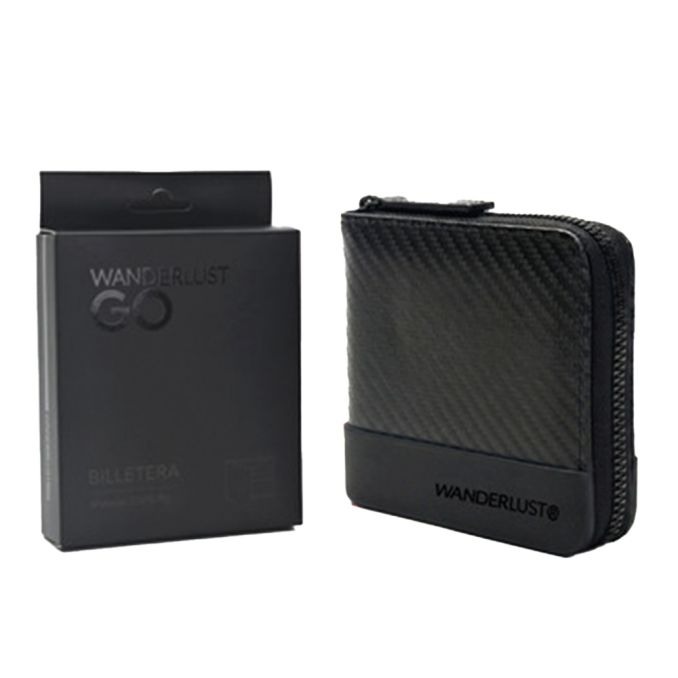 Billetera WDLT con cierre volante y monedero 11x7cm x1u