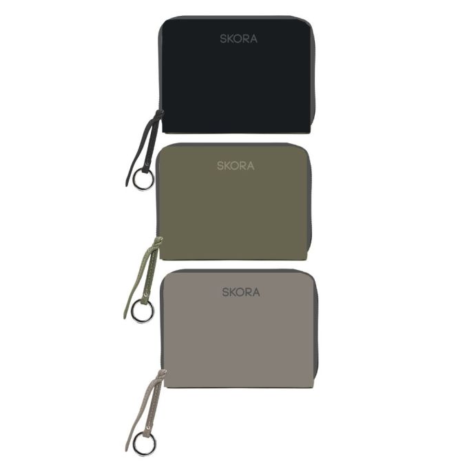 Billetera Carranza PU SKR 12x10cm x1u