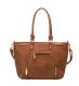 Cartera 39x25 dos manijas con cierre y herrajes frente x1u