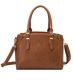 Cartera rígida con hebillas. x1u