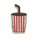 Bolsa parches surtidos full bordado (Cada diseño en bolsita individual); x50u