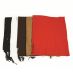 Bufanda 130x30 hombre polar lisa con flecos x1u