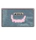 Billetera 21x11 linea Denim Embrodery x1u