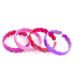 Tubo Pulsera onditas tornasol ancha; x12u