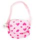 Cartera bandolera 15x15 infantil nena peluche estampado x1u