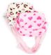 Cartera bandolera 15x15 infantil nena peluche estampado x1u
