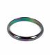 Pack pulsera infantil ancha negra; x12u