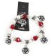 Pulsera elástica perlas multidije