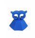 Anillo porta esmalte de silicona; x1u
