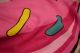 Toalla playera con formas comiditas 150 cm x1u