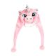 Gorro coya infantil nena peluche con carita unicornio x1u