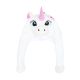 Gorro coya infantil nena peluche con carita unicornio x1u