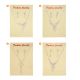 Set strass fiesta aros y colgante x2u