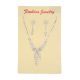 Set strass fiesta aros y colgante x2u