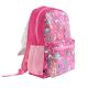 Mochila Lentejuelas Con Capucha Unicornio - 17 Pulg x1u