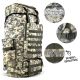Mochila camping 70l camuf 63x33x17 x1u