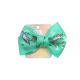 Hebilla francesa infantil moño doble estampa unicornio; x1u