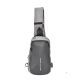 Mochila Wanderlust 1 tira con estampa reflectiva 30x20x5 cm x1u