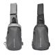 Mochila Wanderlust 1 tira con estampa reflectiva 30x20x5 cm x1u