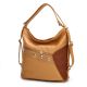 Cartera mujer combinada con arandelas 33x37x15 cm x1u