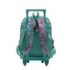 Mochila con carro teen multicolor 300D 43x13x32cm-17" x1u