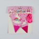 Banderines infantil diseño unicornio arcoiris x1u
