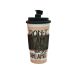 Vaso termico plastico con agarre de silicona 450ml x1u