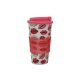 Vaso termico plastico con agarre de silicona 450ml x1u