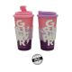 Vaso termico plastico con agarre de silicona 450ml x1u