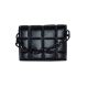 Cartera mini matelasse cuadrado con cadena pvc 18.5x5.5x13cm x1u
