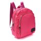 Mochila nylon 2 cierres metalizados 31x25x10cm 12pulg x1u